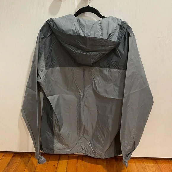 Columbia Men’s Gray Windbreaker Jacket Medium - Picture 3 of 4